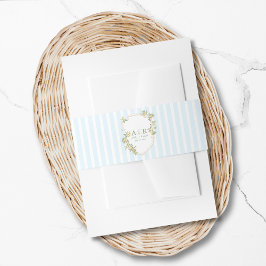 Cintas Para Invitaciones Boda Mediterránea Costera con Limón