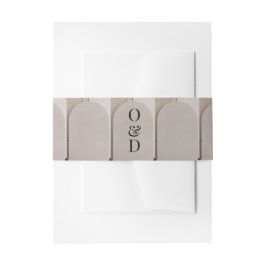 Cintas Para Invitaciones Boda Moderna con Arco de Lujo