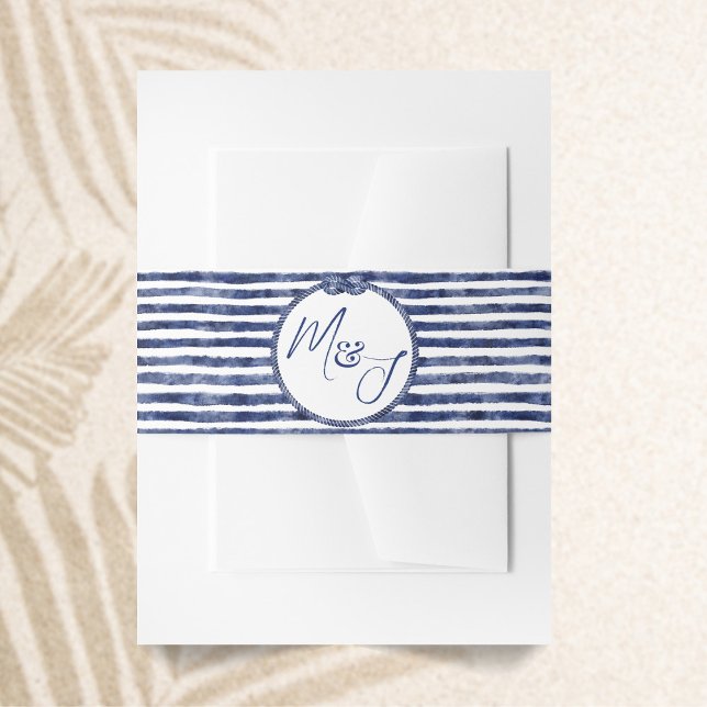 Cintas Para Invitaciones Boda Náutico Costero (Subido por el creador)