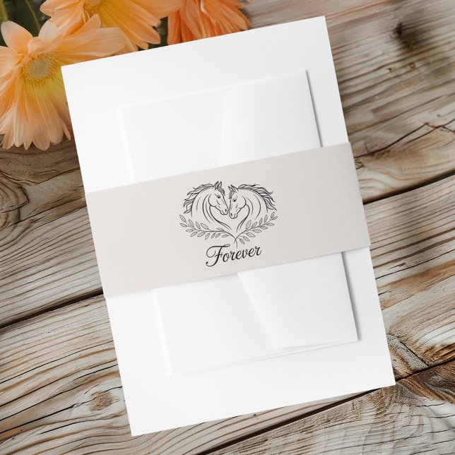 Cintas Para Invitaciones Boda Occidental Rústico Rústico Elegante (Subido por el creador)