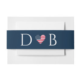 Cintas Para Invitaciones BODA Pareja de Estados Unidos