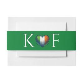 Cintas Para Invitaciones Boda Pareja de Irlanda