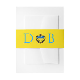 Cintas Para Invitaciones Boda Pareja de Ucrania