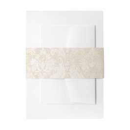 Cintas Para Invitaciones Boda Pearl Damask Elegante Stationery