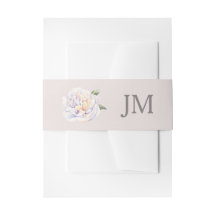 Boda Peony Monogram Floral Mauve