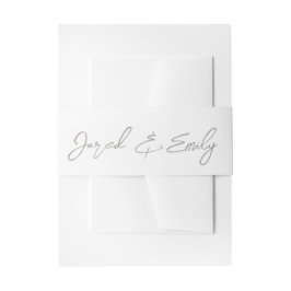 Cintas Para Invitaciones Boda personalizado