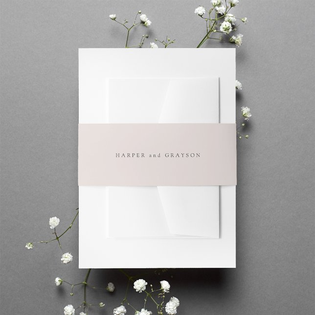 Cintas Para Invitaciones Boda personalizado de Cameo Rubor (Subido por el creador)