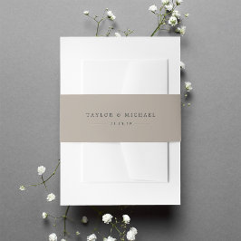 Cintas Para Invitaciones Boda personalizado de taza suave