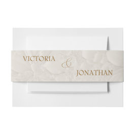 Cintas Para Invitaciones Boda Retro Vintage Neutral