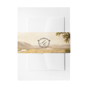 Cintas Para Invitaciones Boda Romántica de Ranchería Western en Foto