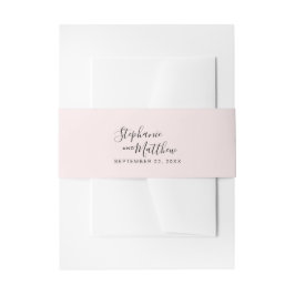 Cintas Para Invitaciones Boda rosa elegante