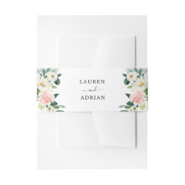 Cintas Para Invitaciones Boda Rubor Pink Bloom