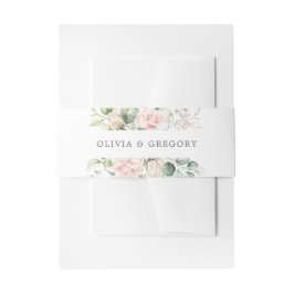 Cintas Para Invitaciones Boda Rubor Pink Bloom