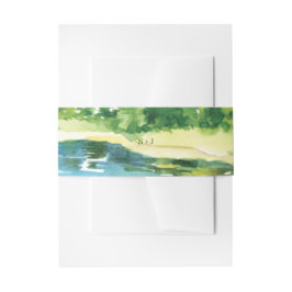 Cintas Para Invitaciones Boda Rústico de Montaña