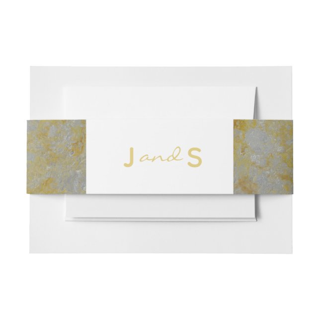Cintas Para Invitaciones Boda Silver Lining (Anverso Ejemplo)