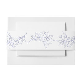 Cintas Para Invitaciones Boda simple de hoja