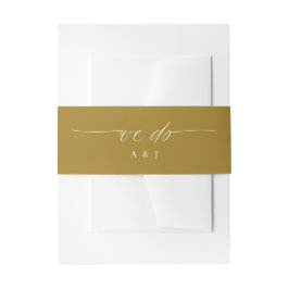 Cintas Para Invitaciones Boda Suave Romántica Hacemos Oro y Crema