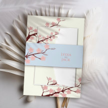 Boda temática de cerezo en flor