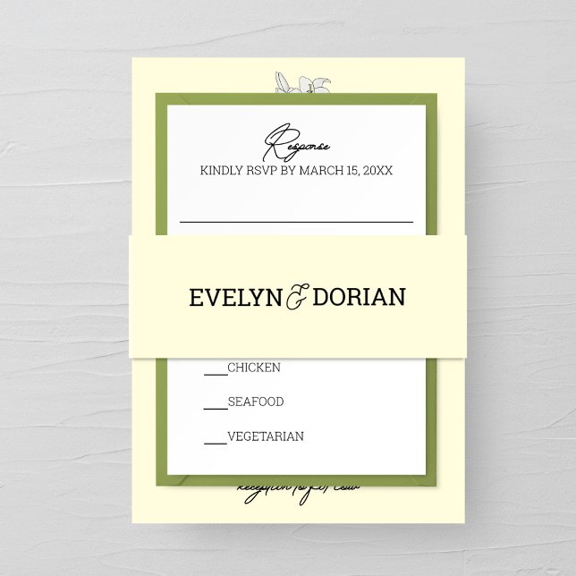 Cintas Para Invitaciones Boda tradicional crema (Subido por el creador)