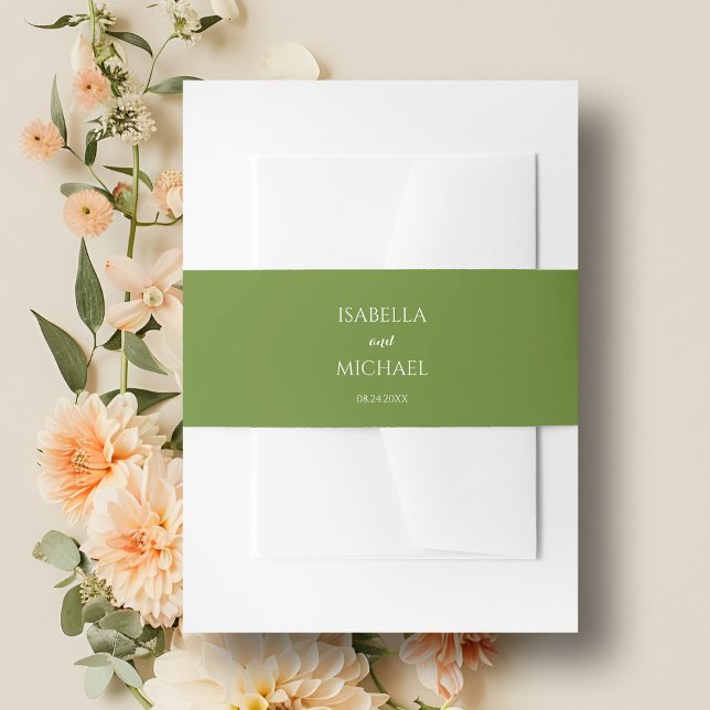 Cintas Para Invitaciones Boda verde colorido (Subido por el creador)