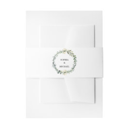 Cintas Para Invitaciones Boda Verde Eucalipto