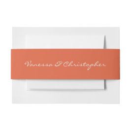Cintas Para Invitaciones Boda Verona Sunset