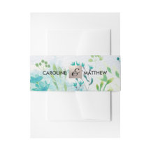 Boda Watrecolour Spring Wildflowers