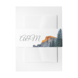 Cintas Para Invitaciones Boda Yosemite Half Dome Sunset