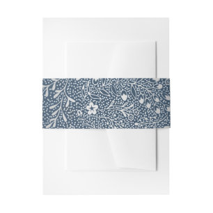 Cintas Para Invitaciones bodas de plata floral de la marina de guerra del