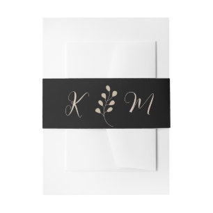 Cintas Para Invitaciones Boho Boda Botanicals Minimalista Terracotta
