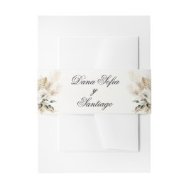 Cintas Para Invitaciones Boho Boda español