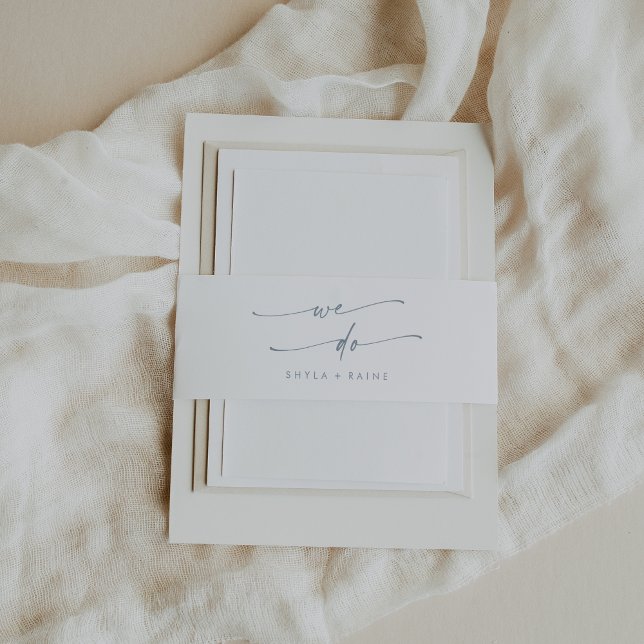 Cintas Para Invitaciones Boho Moda Slate Blue We Do Boda (Subido por el creador)