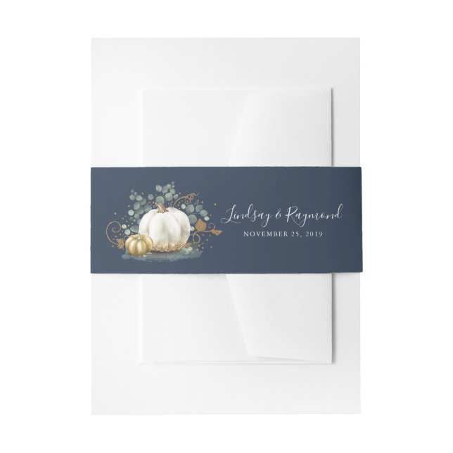 Cintas Para Invitaciones Bolla de invitación a la cosecha de la piel de cal (Anverso Ejemplo)