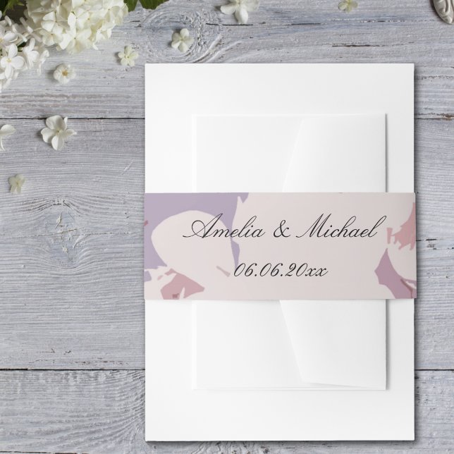 Cintas Para Invitaciones Botánica moderna personalizada (Subido por el creador)