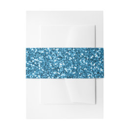 Cintas Para Invitaciones Brillo Azul de Boston