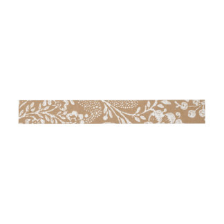 Cintas Para Invitaciones Burlap Rustic Boda Kraft Lace Faux Textura