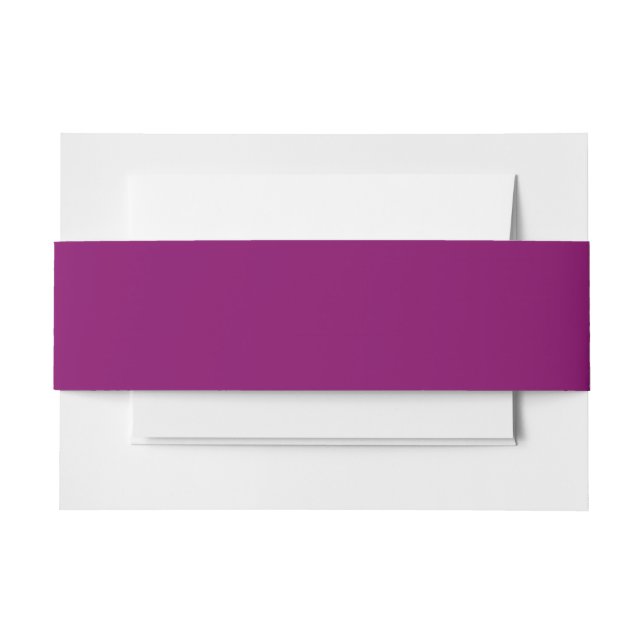 Cintas Para Invitaciones Byzantium Purple (Anverso Ejemplo)