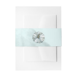 Cintas Para Invitaciones Calabaza azul de otoño