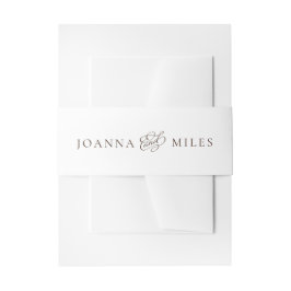 Cintas Para Invitaciones Calligrafía vintage