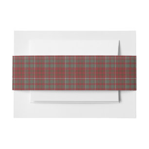 Cintas Para Invitaciones Cameron Lochiel Scottish Tartan