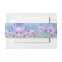Campo de flores silvestres cielo azul Foto floral