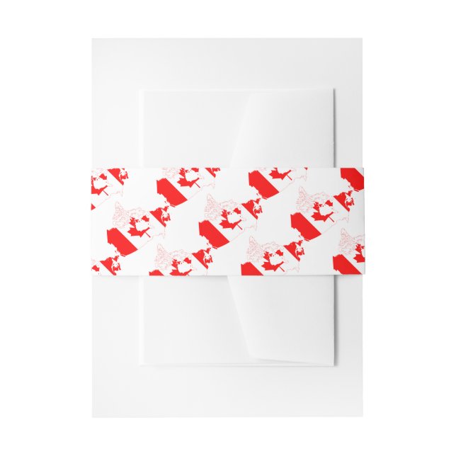 Cintas Para Invitaciones CANADÁ Celebración del Boda John 3:16 (Anverso Ejemplo)