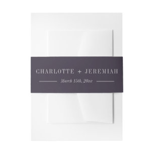 Cintas Para Invitaciones Charlotte   Colores Seleccionados   Boda