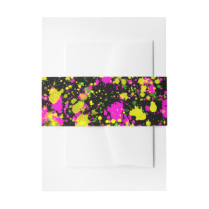 Cintas Para Invitaciones Cielo Estrellado Elegante Multicolor Lujo Astronom