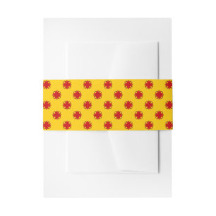 Cintas Para Invitaciones Cinta de la Red Clover por Kenneth Yoncich