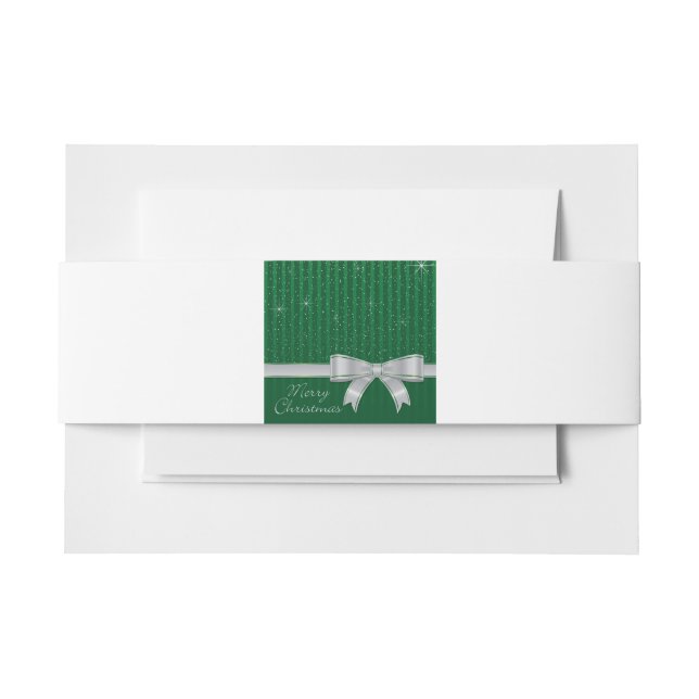 Cintas Para Invitaciones Cinta elegante y estrellas (Anverso Ejemplo)