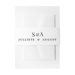 Cintas Para Invitaciones Cinta para la cintura de Invitación de Boda