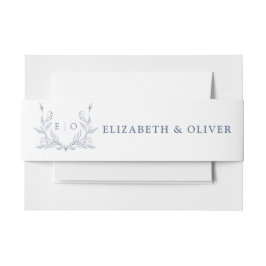 Cintas Para Invitaciones Cinturón de banda para invitación de boda con cres