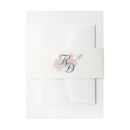 Cintas Para Invitaciones Cinturón de Invitación de Boda Católica Dos Corazo