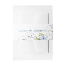 Cinturón de Invitación de Boda Floral